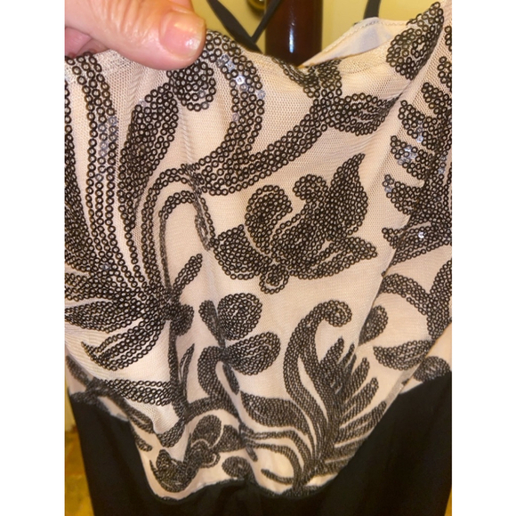 Women's bebe Jumpsuit XL Black & cream - Picture 3 of 6